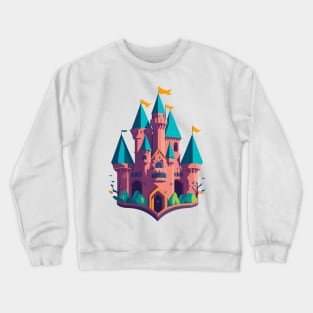 Cute Castle Crewneck Sweatshirt